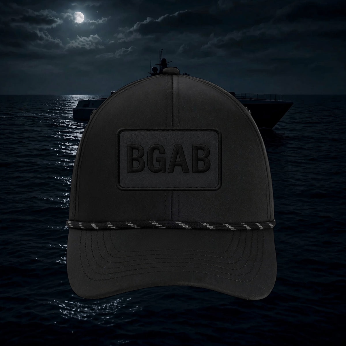 BGAB Darkwater Badge Rope Hat