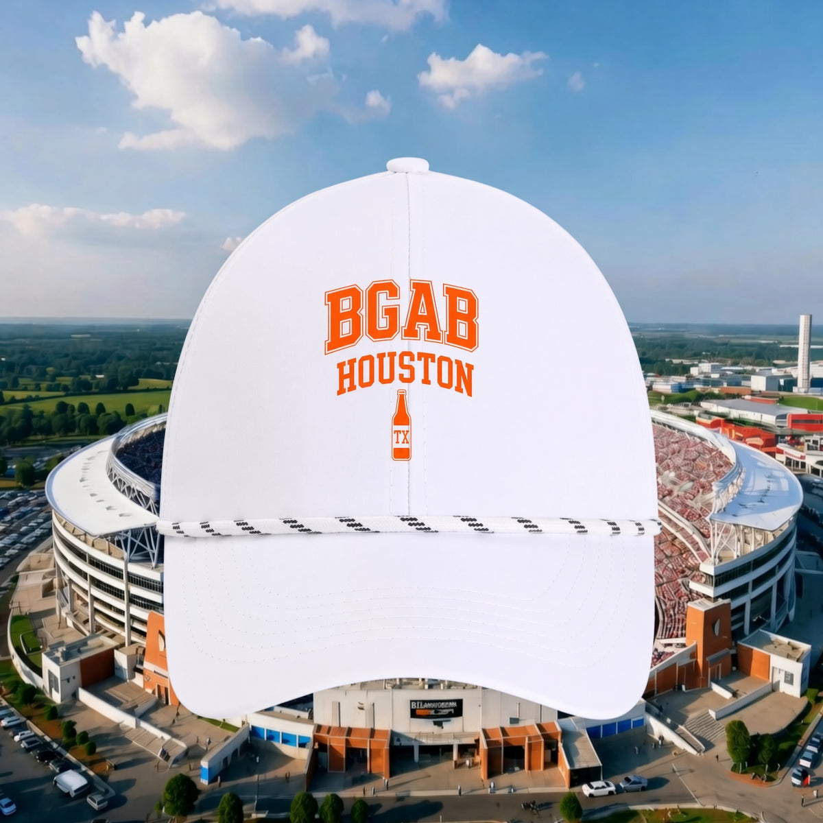 BGAB Houston Bottle Cap Rope Hat