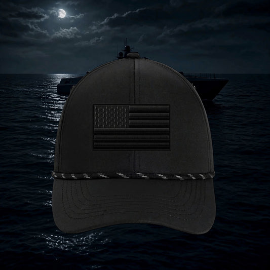 Darkwater Bottle Flag Rope Hat