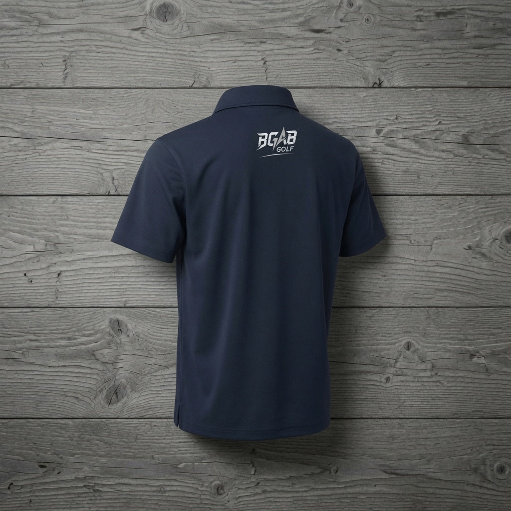BGAB Shield Logo Golf Pro Polo Stretchy