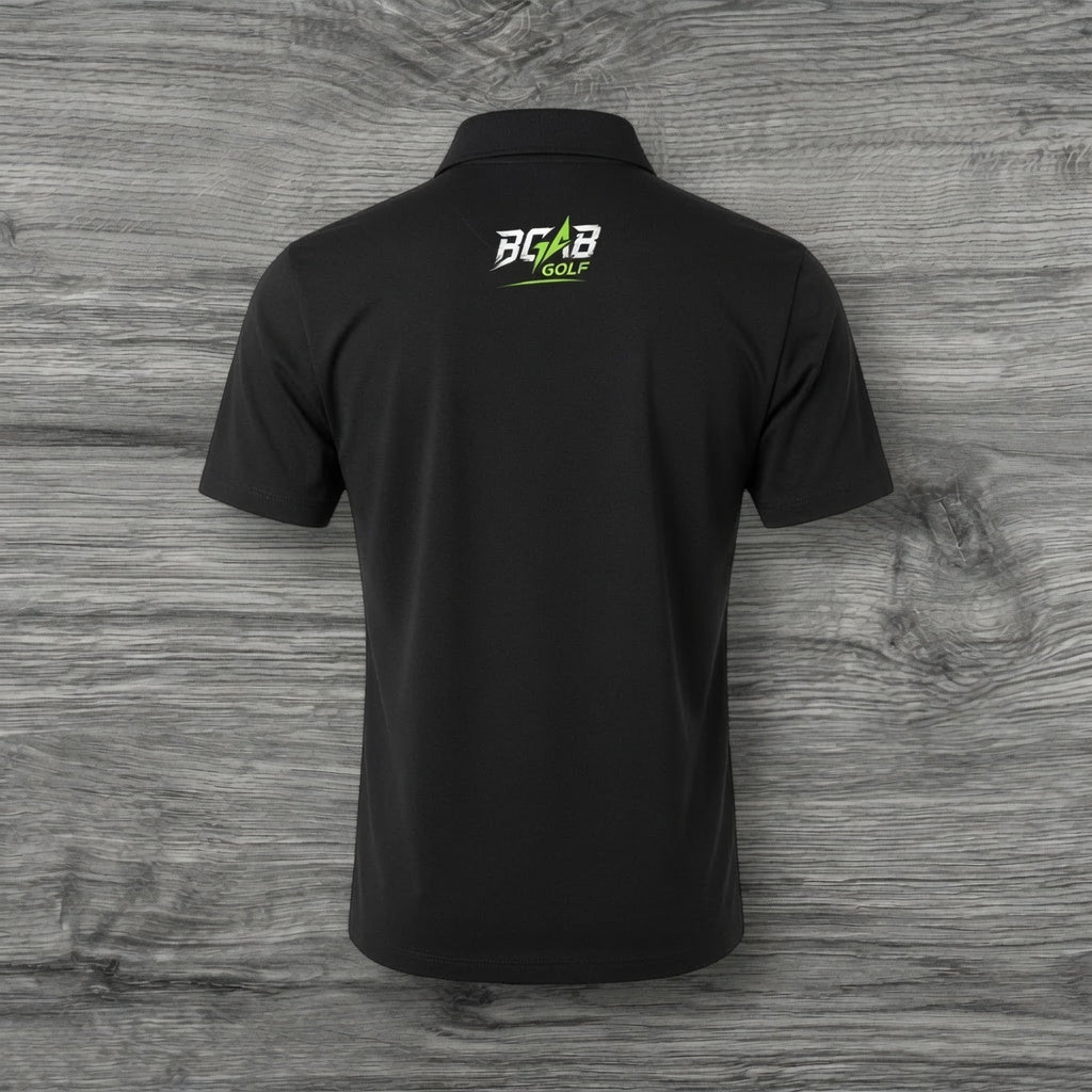 BGAB Shield Neon Strecthy Golf Pro Polo