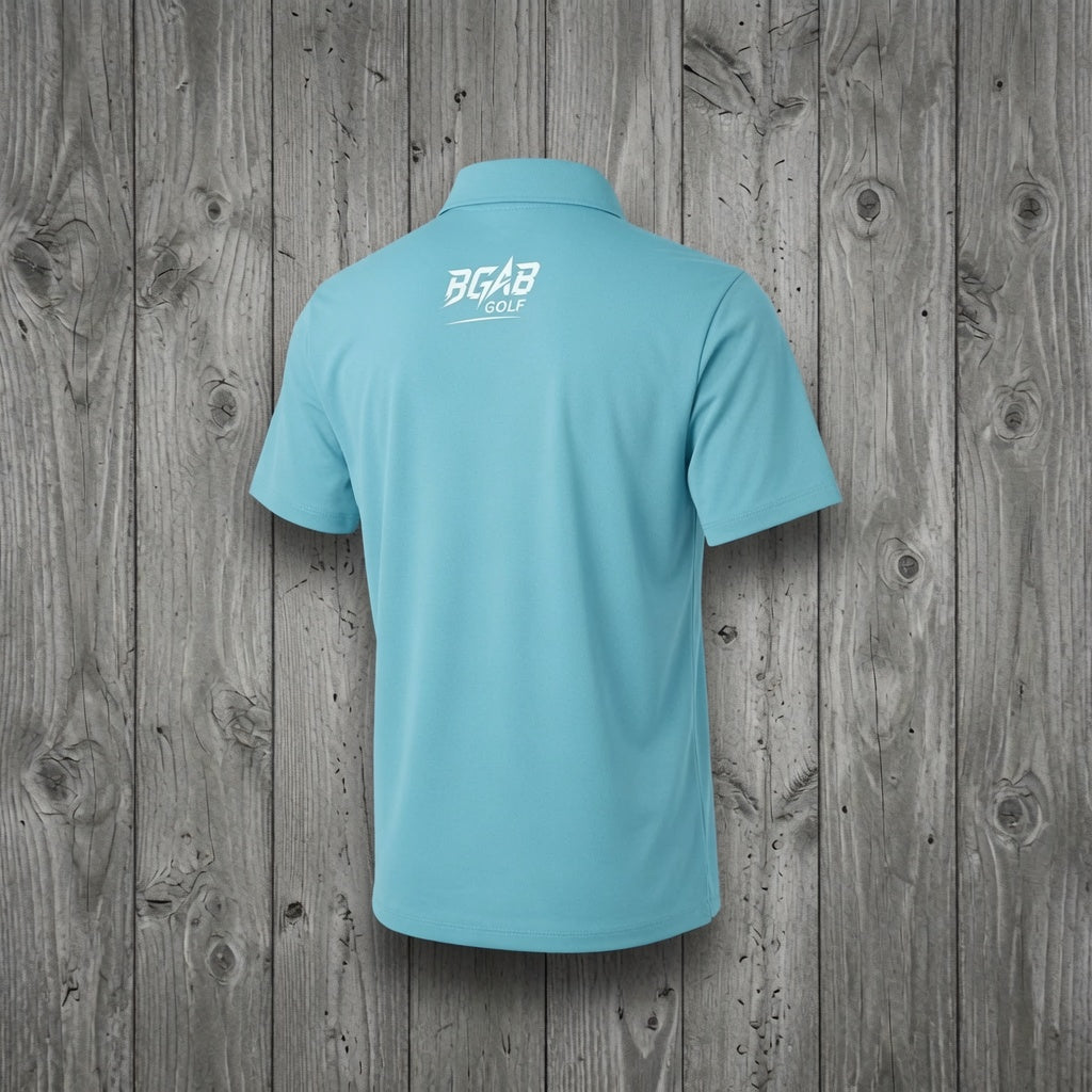 BGAB Shield Logo Golf Pro Polo Stretchy