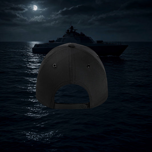Better Grab A Beer black performance rope hat featuring a structured six-panel design and rubberized backstrap
