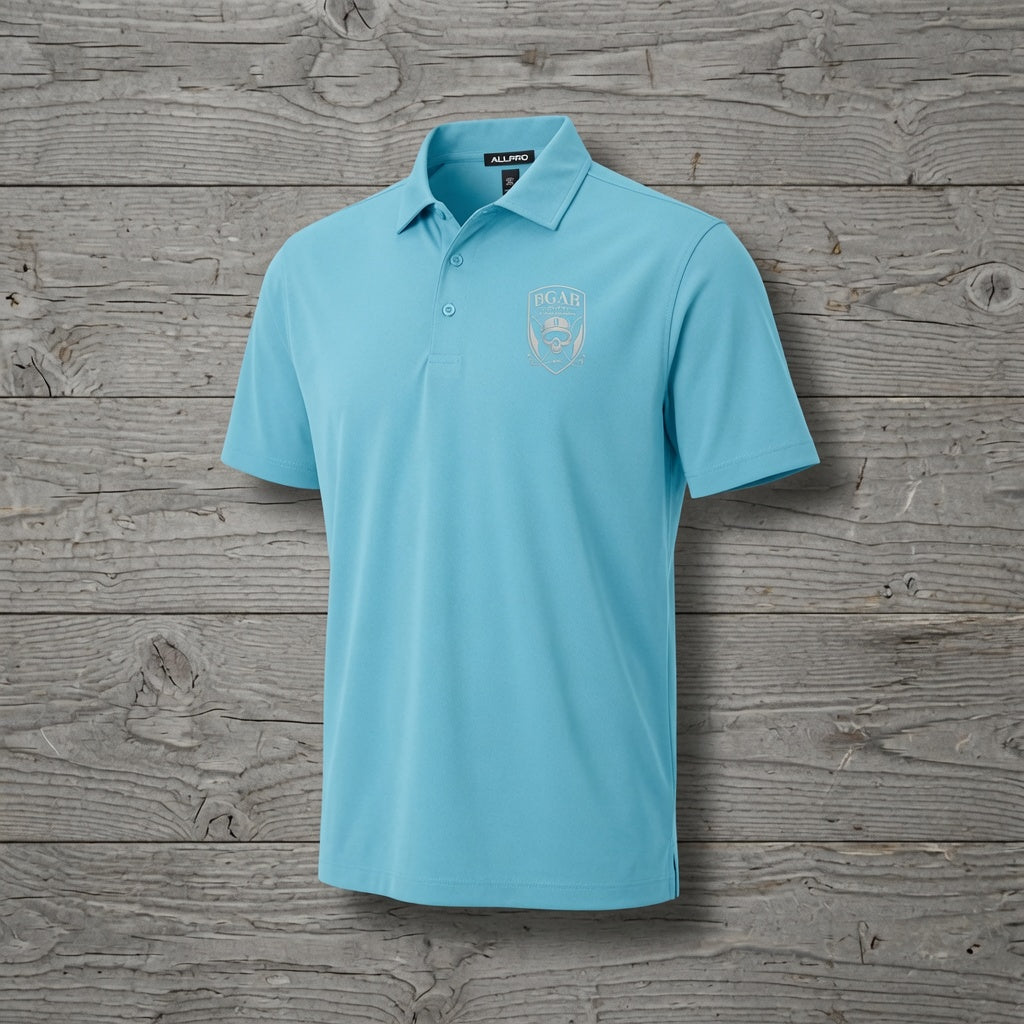 BGAB Shield Logo Golf Pro Polo Stretchy